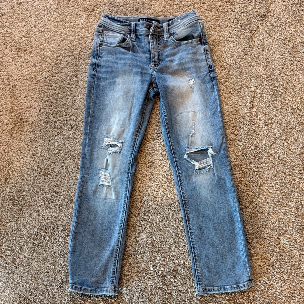 Boys BKE Conner Straight Jeans - 8 Regular